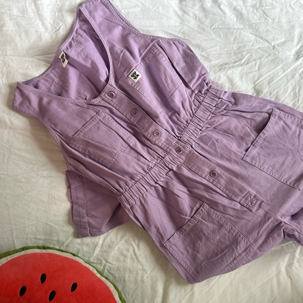 ****SOLD**** Lucy & Yak Juni Jumpsuit, Lavender/Lilac, Medium